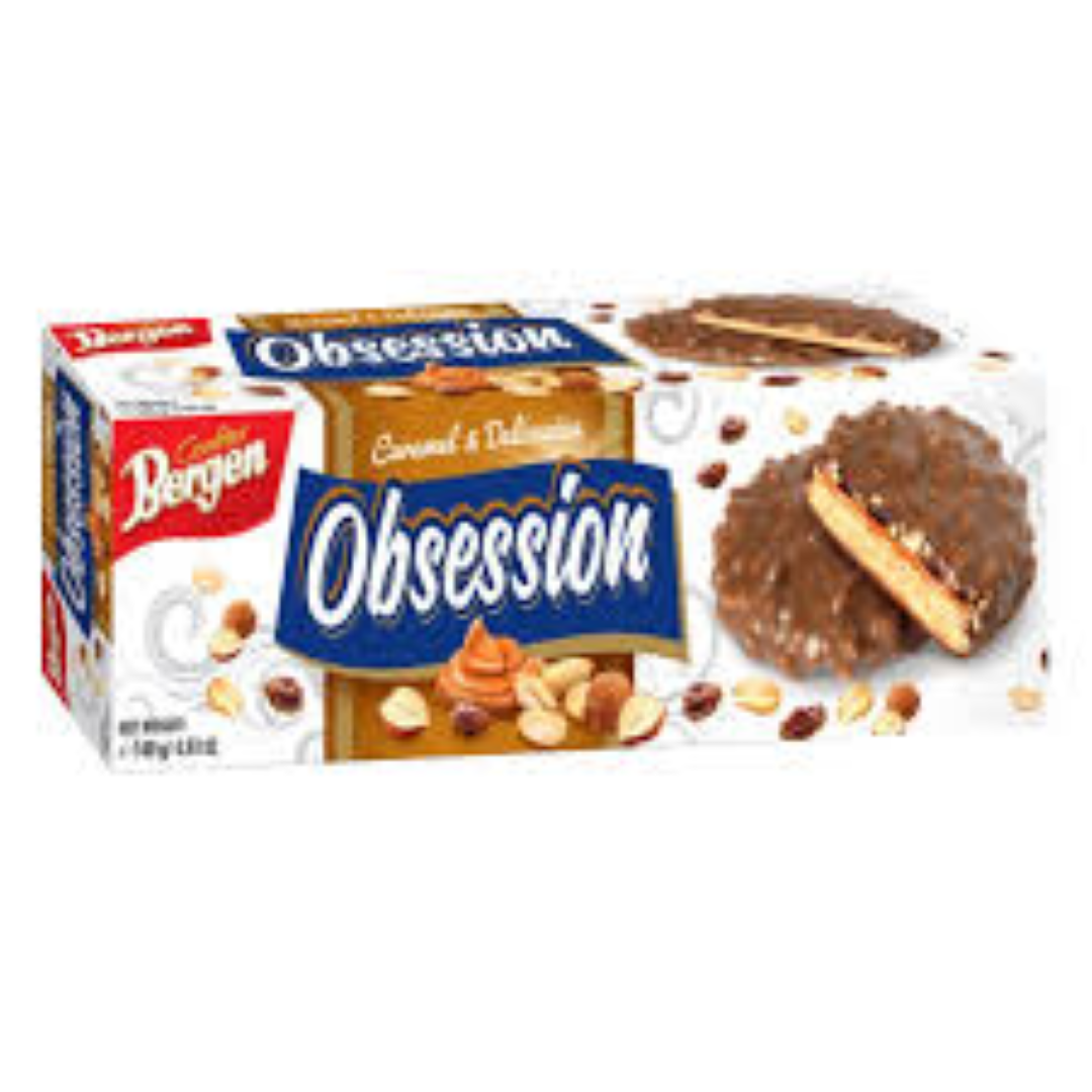 BERGEN OBSESSION CARAMEL & DELICACIES 140G